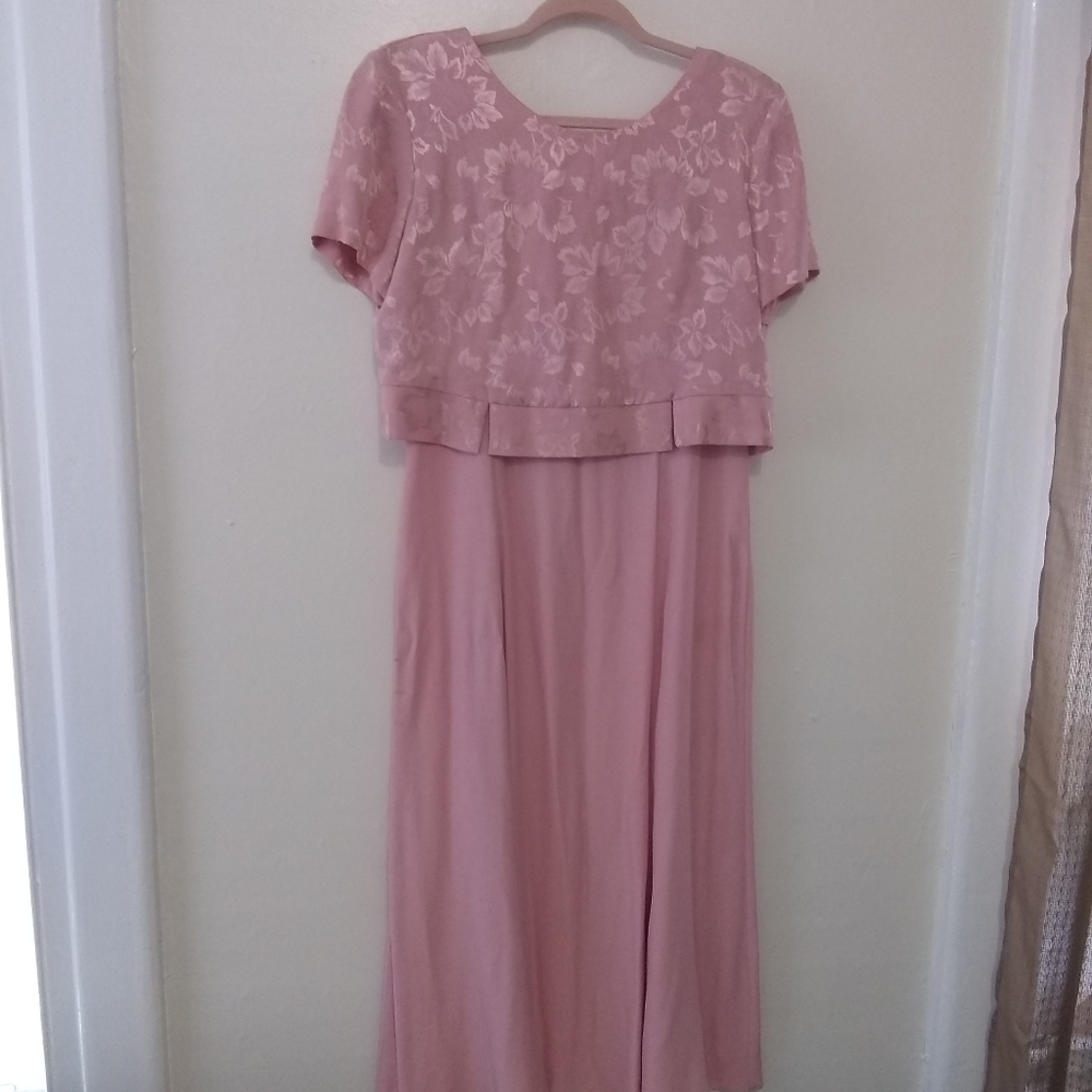 Leni Leni Vintage Pink Bridesmaid Dress Made in The USA
